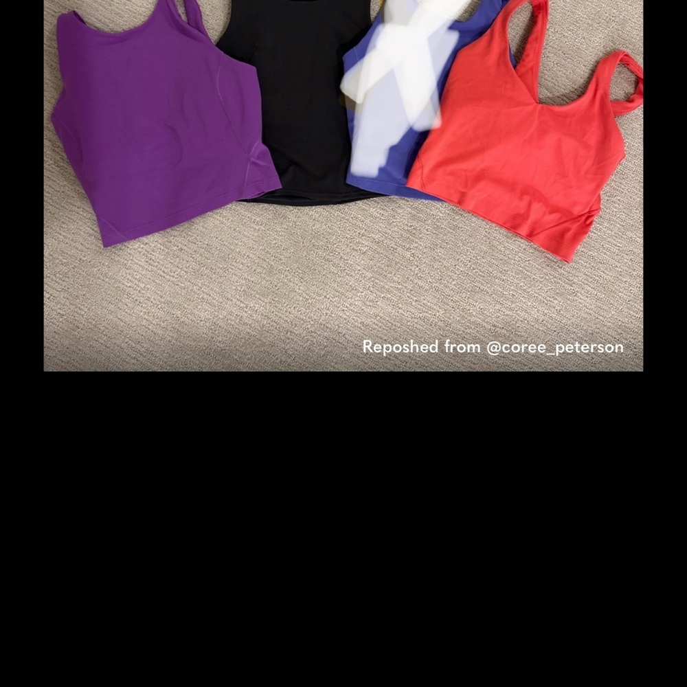 lululemon athletica Tank Tops - Purple, Black, Blue, Red